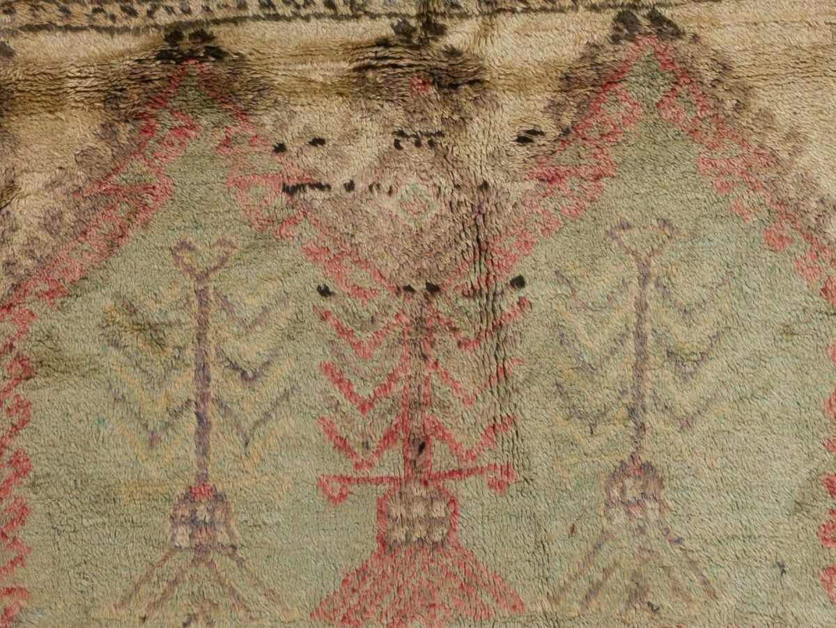 Unusual One Of A Kind Antique Central Anatolian Village Rug photo Textiles
