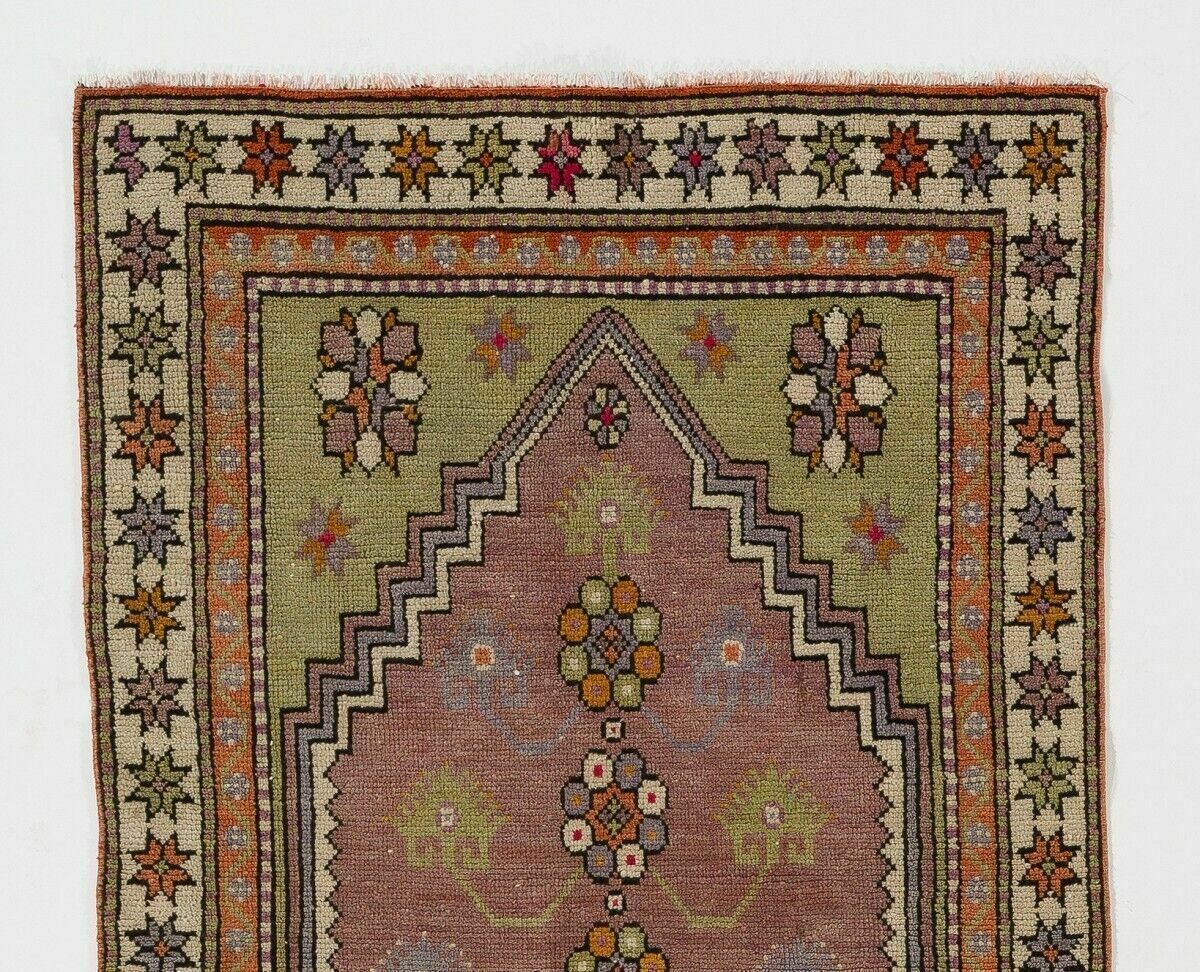 2.7x4.8 Ft Vintage Turkish Dazkiri Village Rug, One Of A Kind Oriental Carpet photo furniture