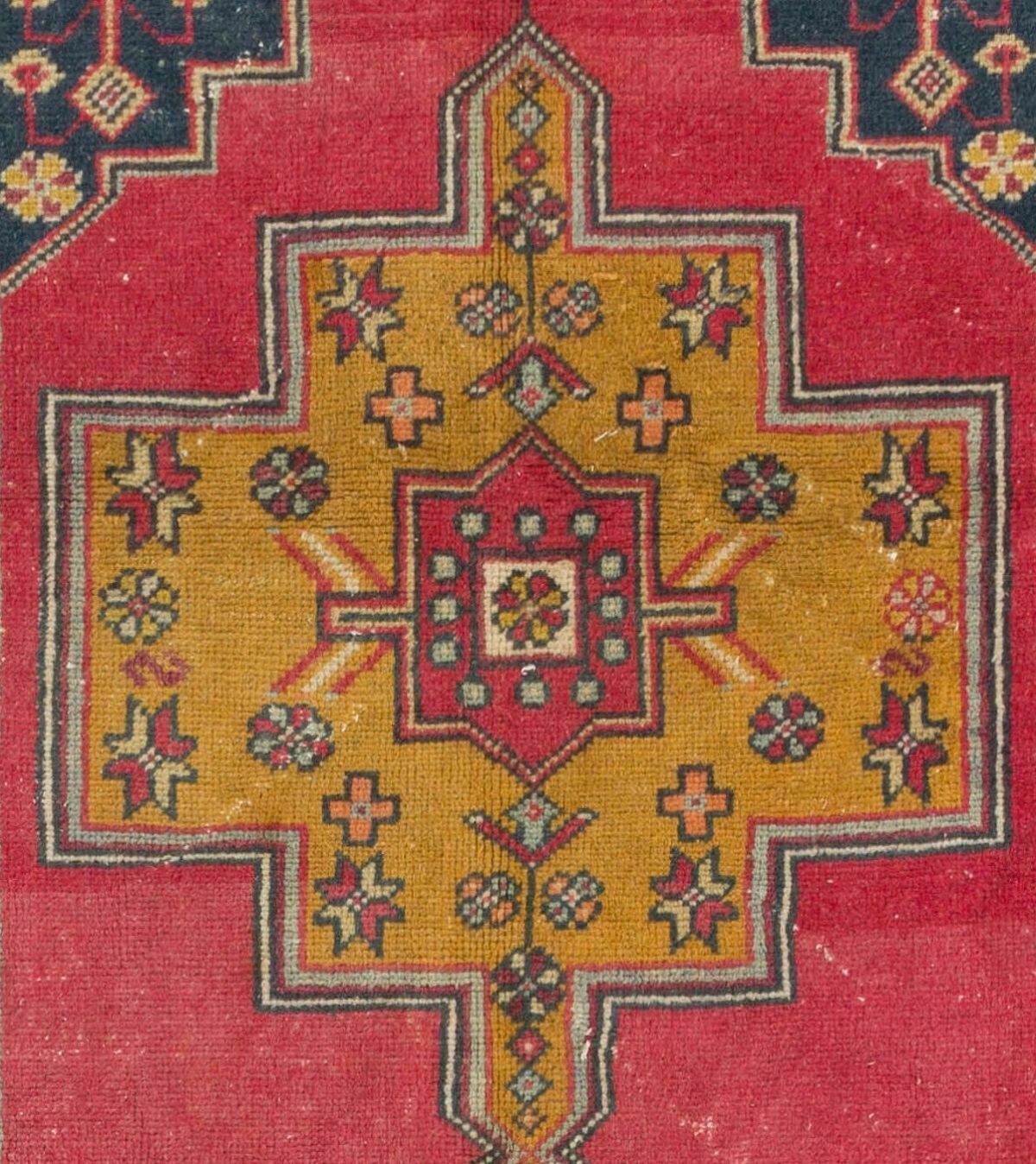 One Of A Kind Vintage Area Rug From Cappadocia. Soft, Wool Runner photo Textiles