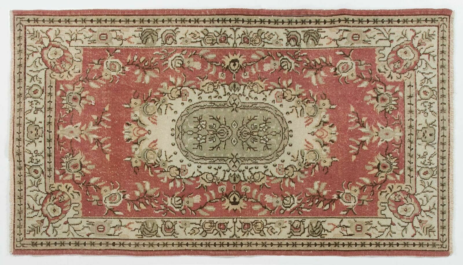 Vintage Anatolian Village Rug, Traditional Wool Oriental Rug photo 241.0