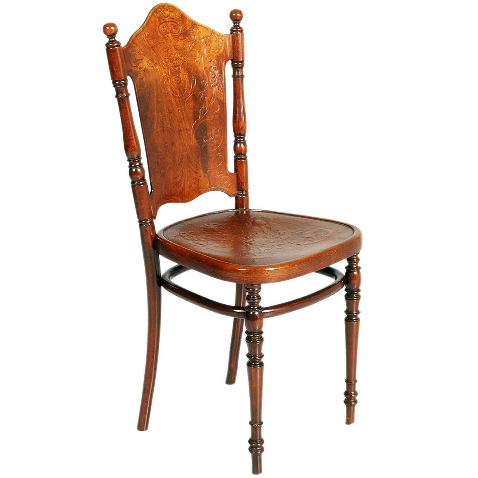Vienna Chair, Circa 1875, Jacob & Josef Kohn. Bent, Turned And Stained Wood photo 1200.0