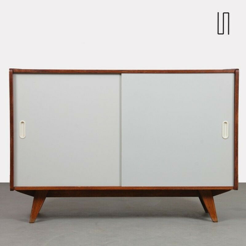 Vintage Oak Chest Of Drawers By Jiri Jiroutek, Model U 452, 1960s