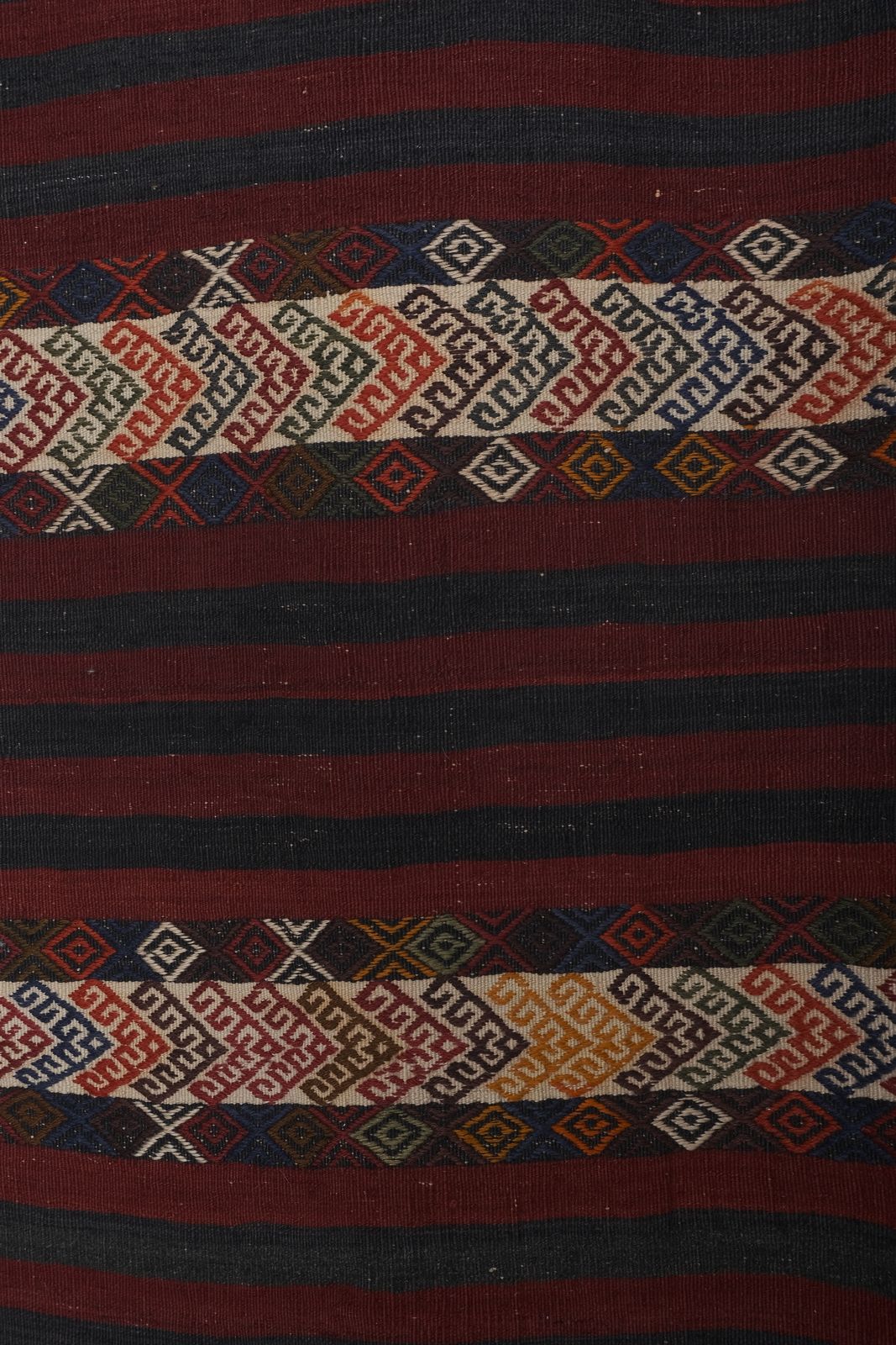 1960s Organic Turkish Hemp Kilim Runner 2'5'' X 20'8'' photo buy