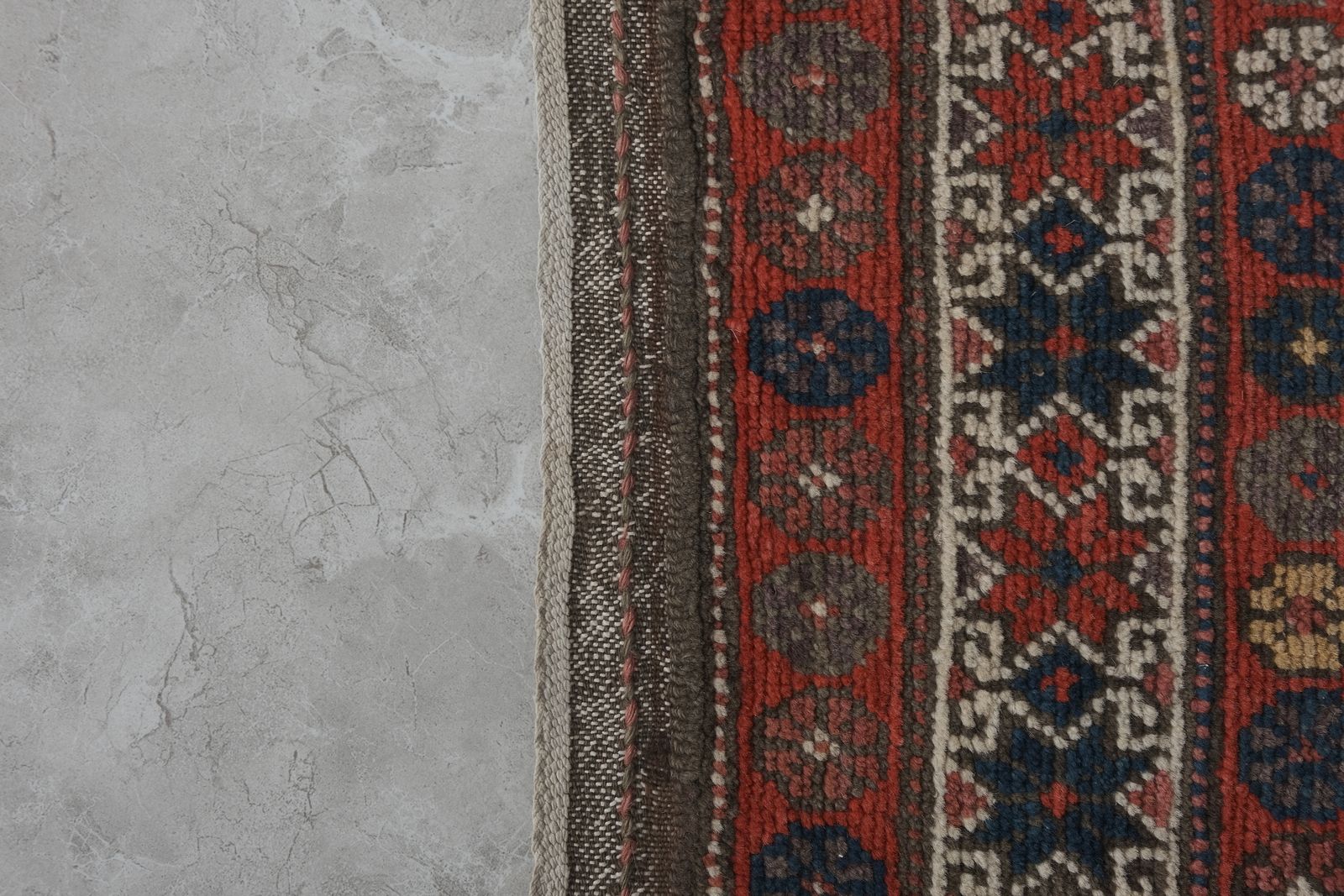 Caucasian Style Runner   Stair Carpet 3'10'' X 13'5'' photo vintage