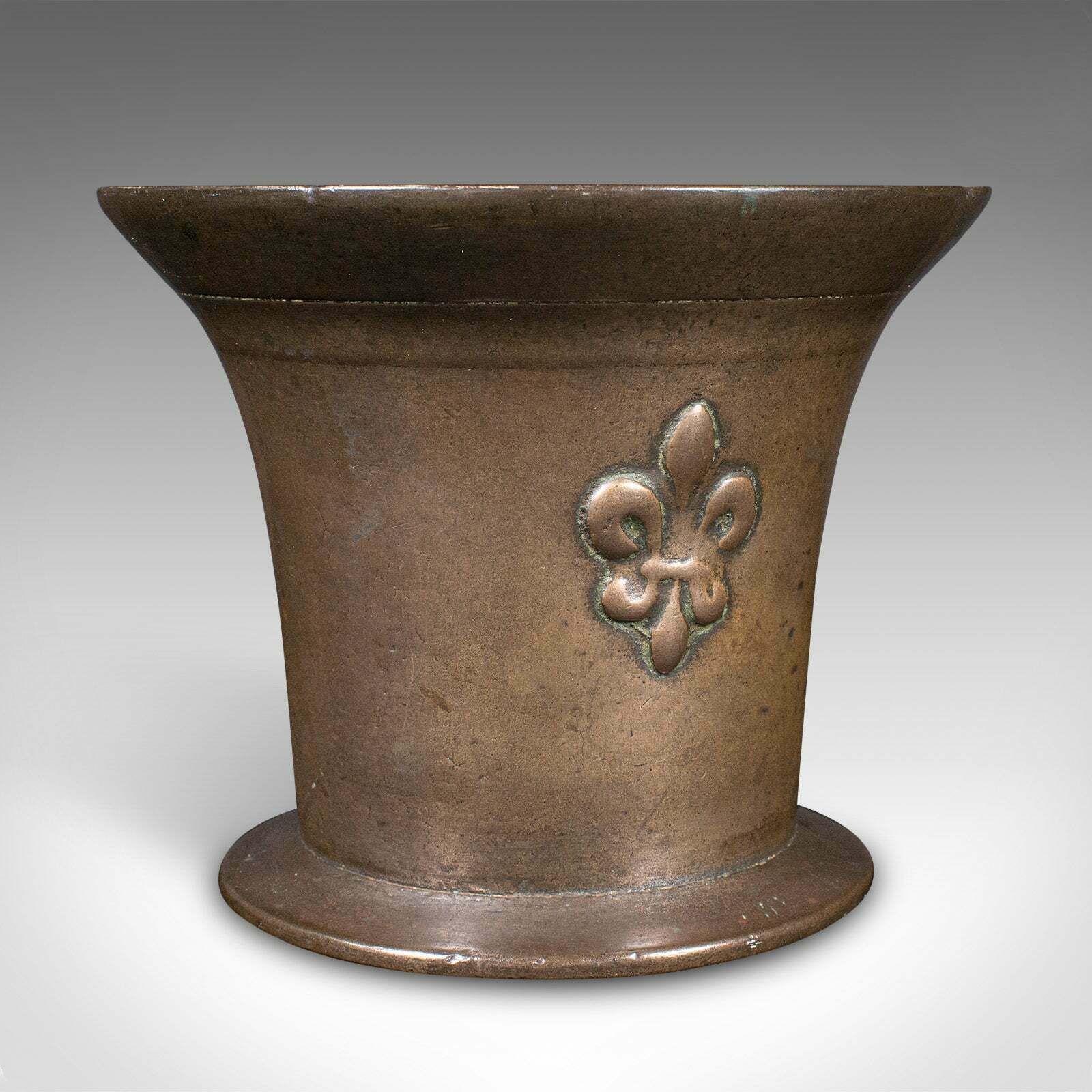 Trio Of Antique Mortars, English, Bronze, Apothecary Pot, William III, C.1700 photo Home Decor
