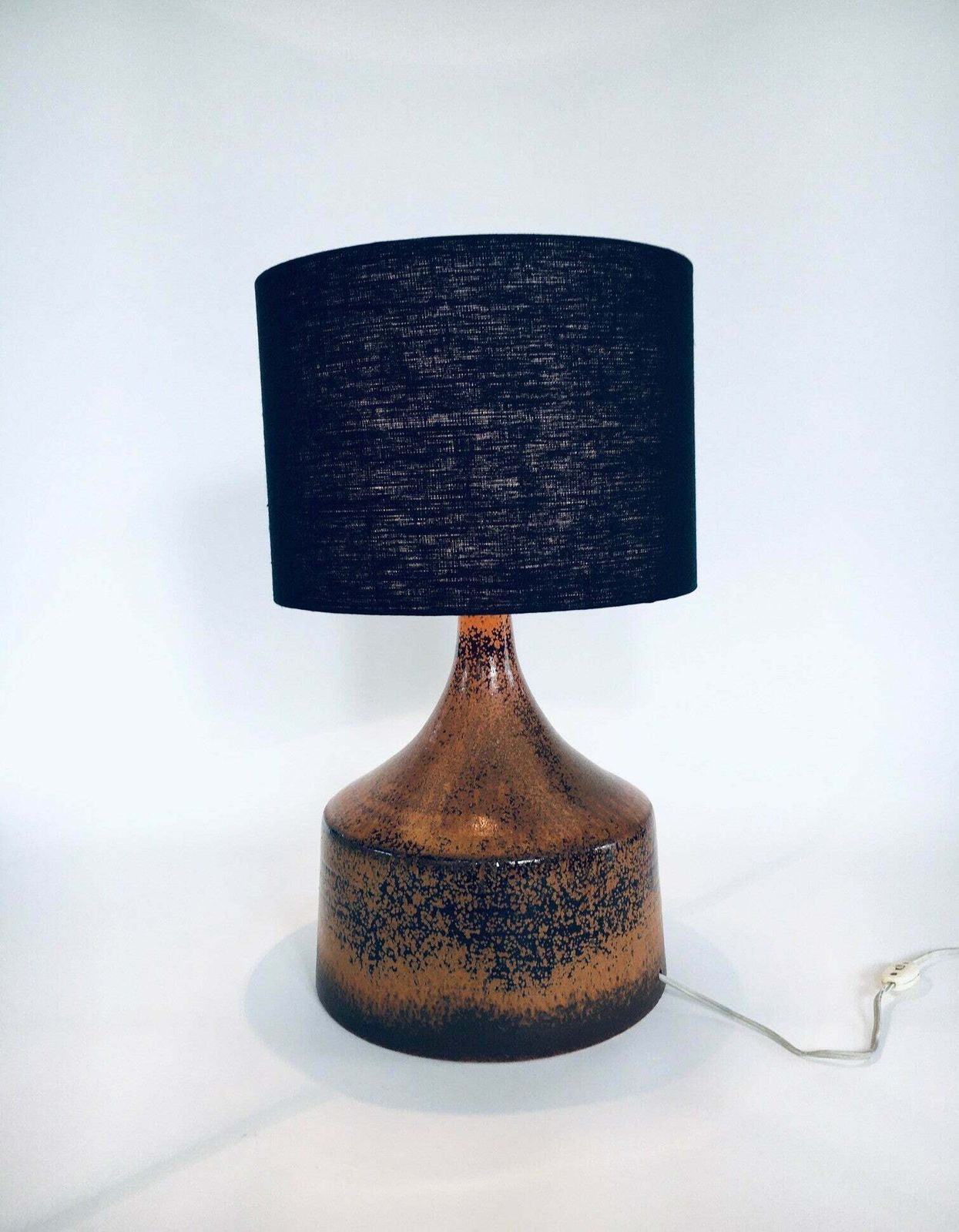 Mid Century Scandinavian Design Keramische Tafellamp Van Aypot, Zweden, Jaren 1970 photo furniture