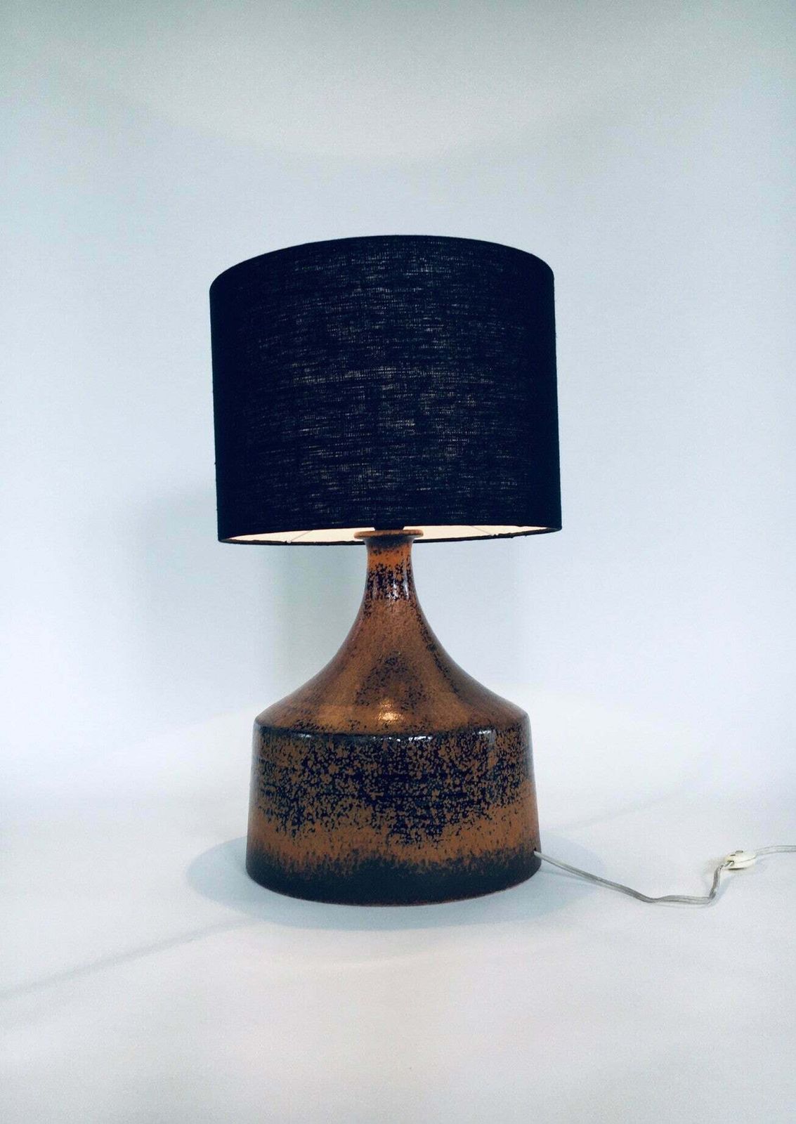 Mid Century Scandinavian Design Keramische Tafellamp Van Aypot, Zweden, Jaren 1970 photo vinterior