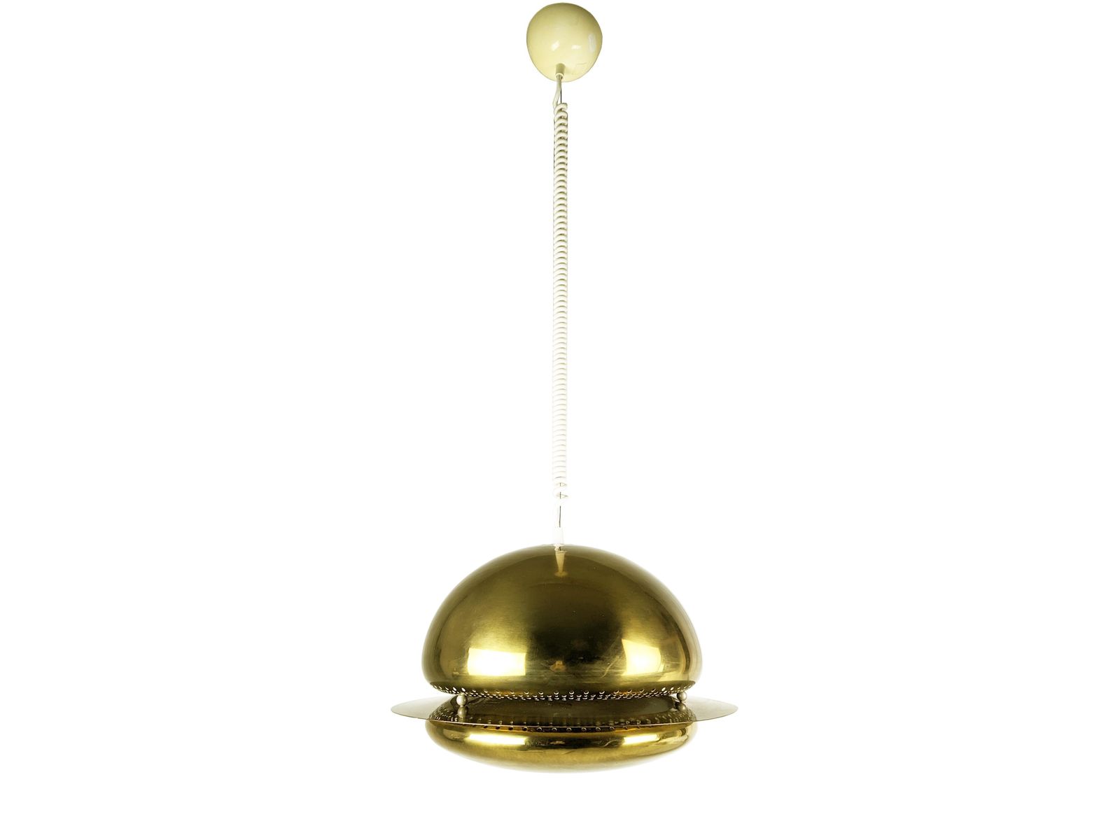 Brass & Optical Glass Nictea Pendant By Tobia & Afra Scarpa For Flos, 1970s photo 2450.0