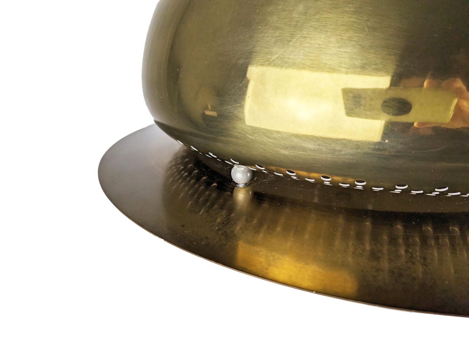 photo furniture Brass & Optical Glass Nictea Pendant By Tobia & Afra Scarpa For Flos, 1970s