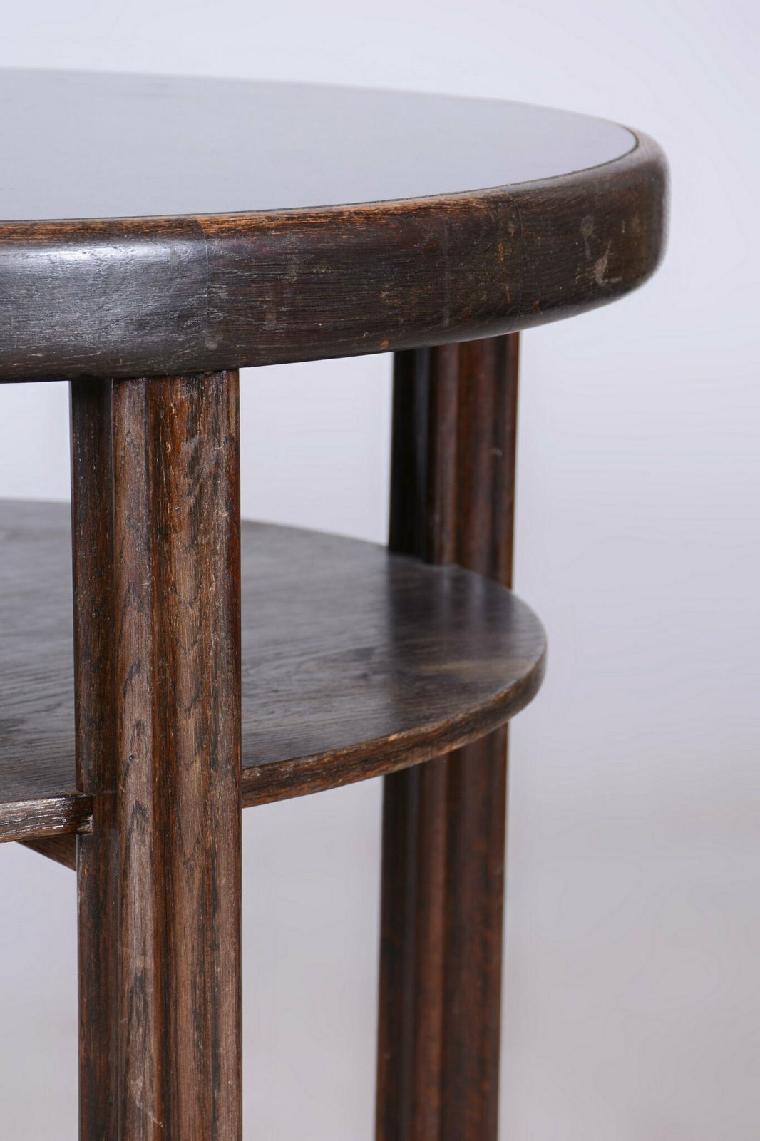 Restored Art Deco Small Table, By J. Hoffmann, Wiener Werkstätte, Czech, 1910s photo vintage
