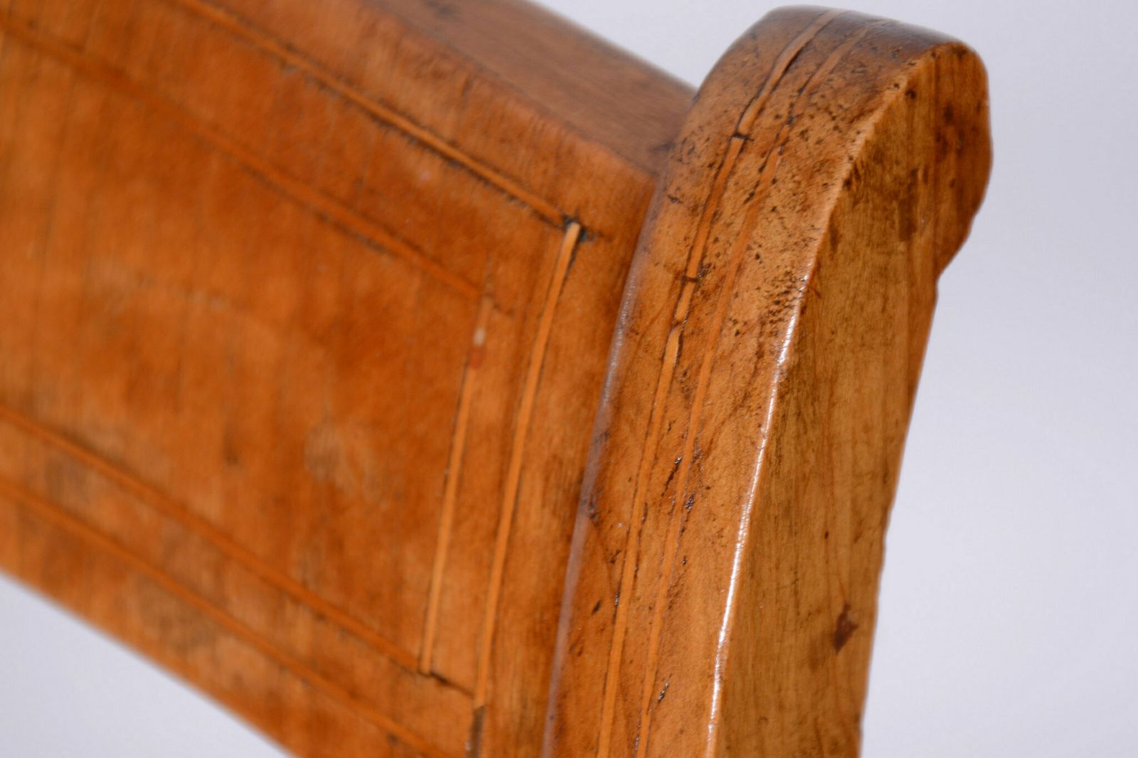 Restored Biedermeier Armchair, Beech, Oak, Cherry, Austria, 1830s photo vintage