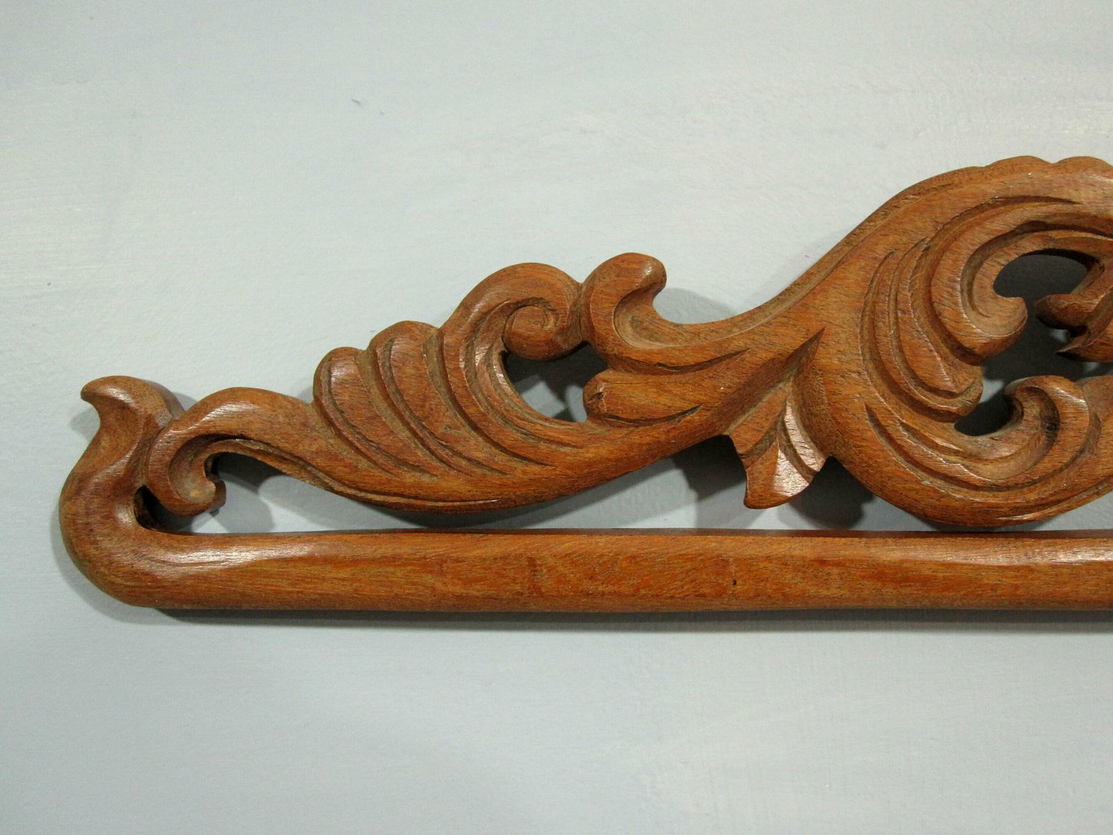 Carved Wood And Velvet Easel Or Mirror Cover photo vinterior