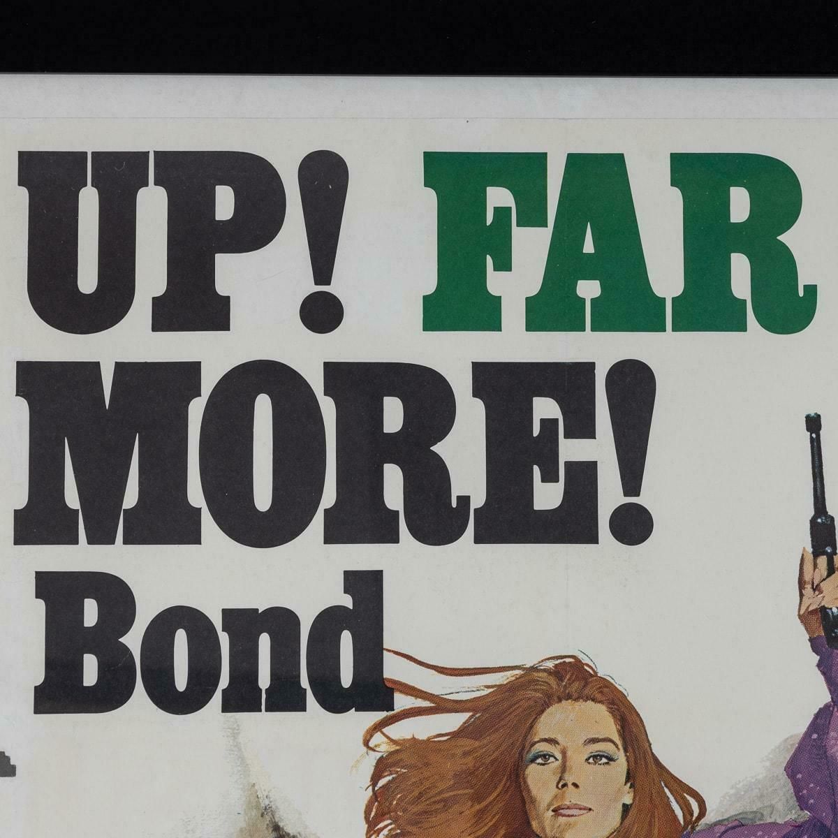U.S Release James Bond 007 'On Her Majesty's Secret Service' Poster C.1969 photo for sale