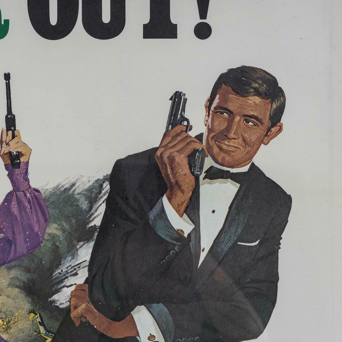 U.S Release James Bond 007 'On Her Majesty's Secret Service' Poster C.1969 photo 2495.0