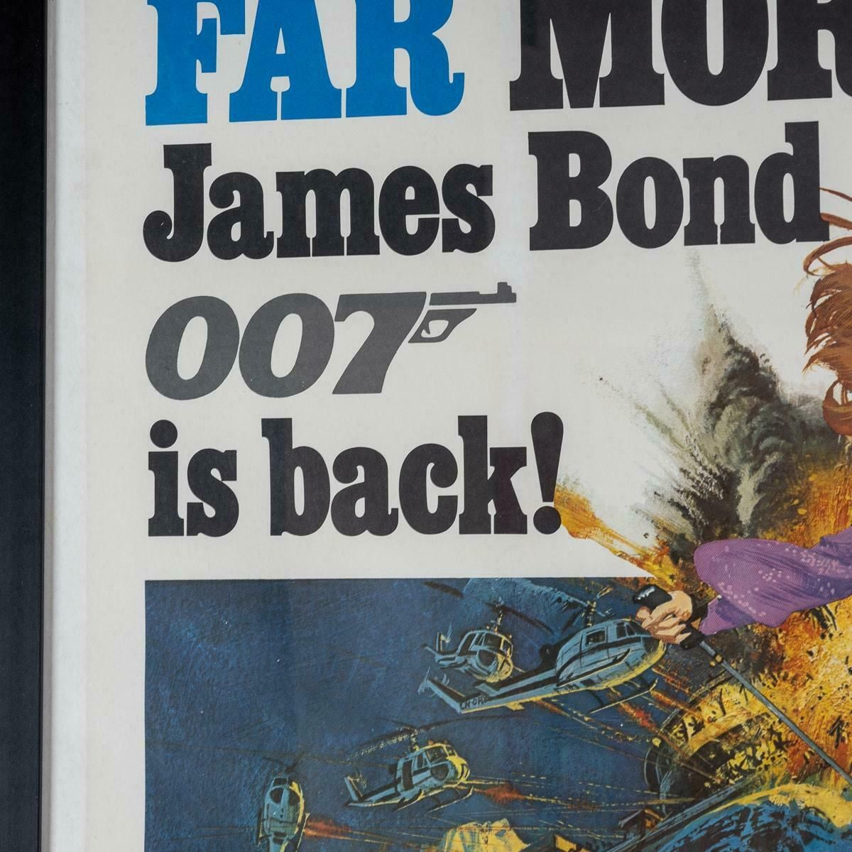photo furniture U.S Release James Bond 007 'On Her Majesty's Secret Service' Poster C.1969