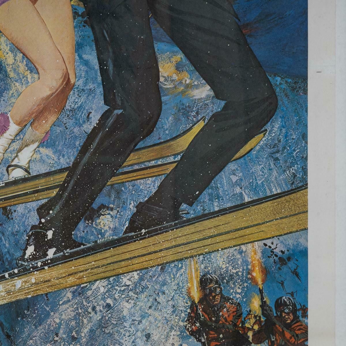 2495.0 U.S Release James Bond 007 'On Her Majesty's Secret Service' Poster C.1969 photo