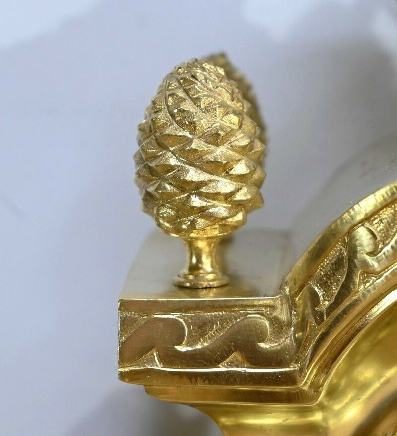 photo furniture Important Wall Cartel In Gilt Bronze, Maison Prosper Roussel – Mid 19th Century