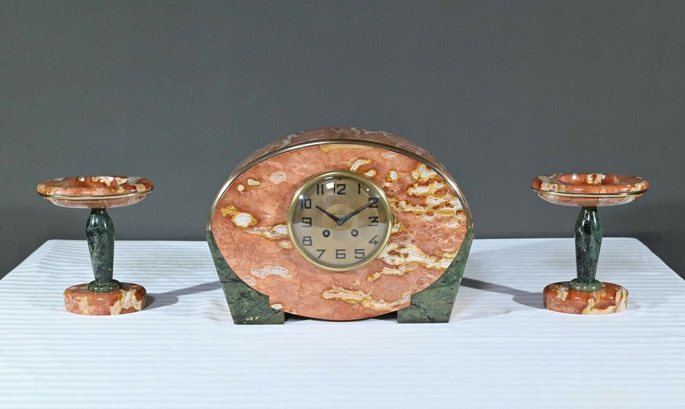 Marble Fireplace Trim, Signed Diedisheim, Art Deco Period – 1920