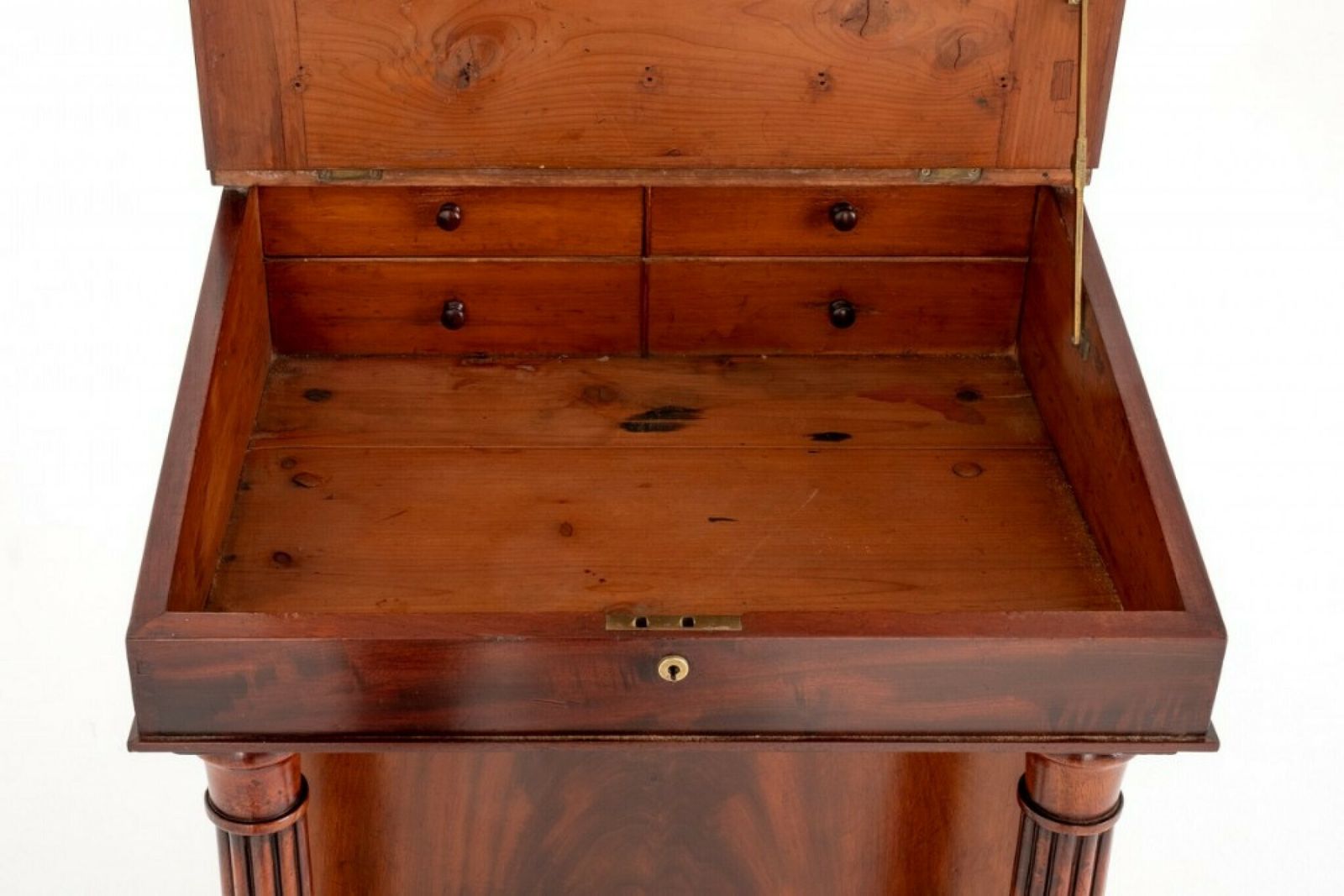 Period Regency Davenport Desk Mahogany photo Furniture