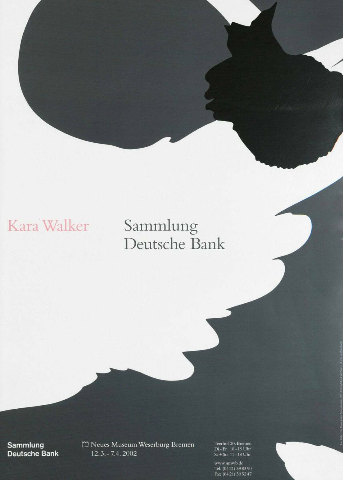 Authentic Kara Walker Exhibition Poster   Swan   Wall Art Original Museum Print Black Female Artist Poc