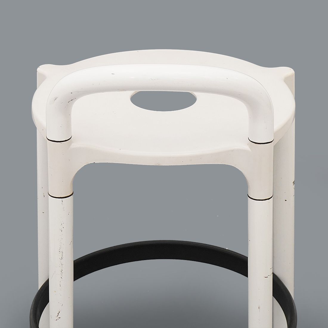 photo vinterior Pair Of Stools By Anna Castelli Ferrieri For Kartell, 1980s