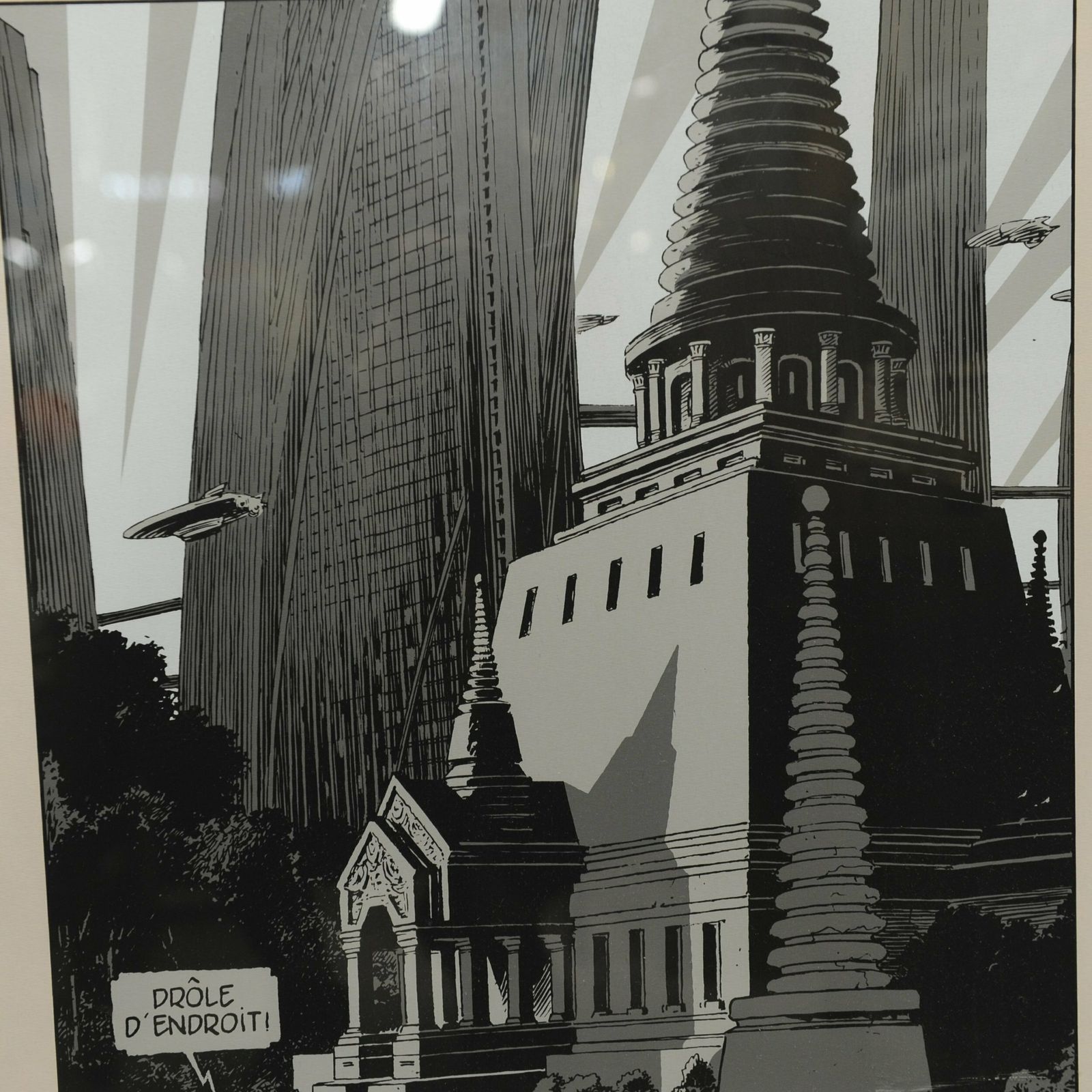 Framed Print 'Brussel 27 Juillet 784 Le Dernier Musee Des Arts', 1960s photo 145.0