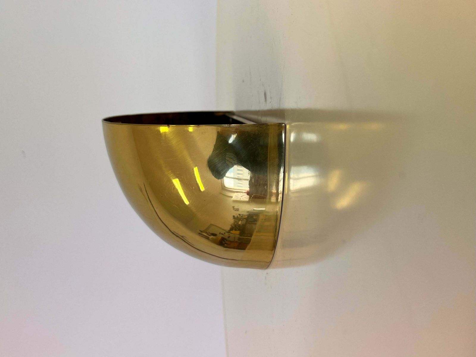 Set Of Four Design Midcentury Wall Brass Lamps   Czechoslovakia, 1980s photo buy