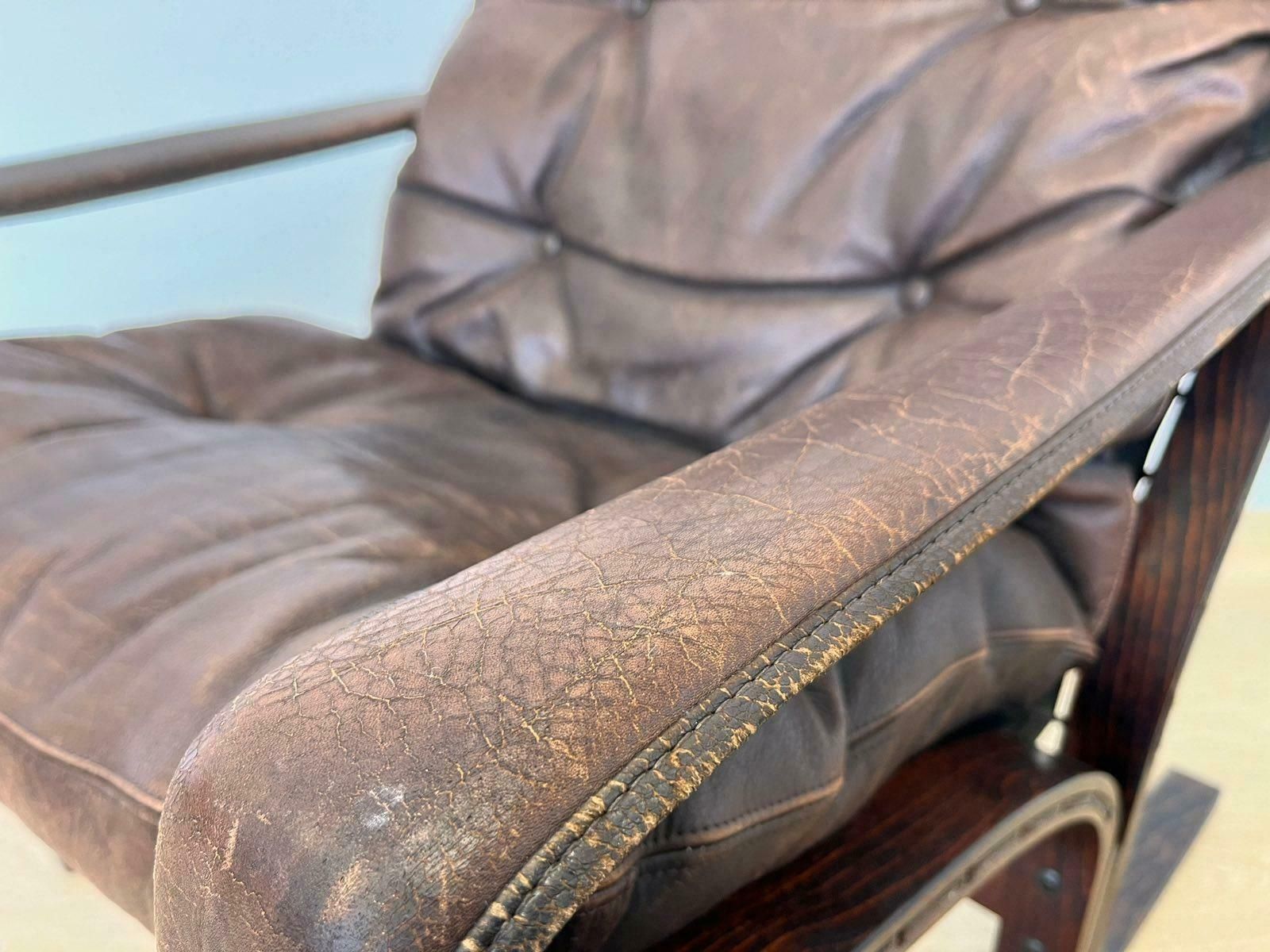 Midcentury "Siesta" Lounge Chair By Ingmar Relling For Westnofa, Norway, 1970s photo vinterior
