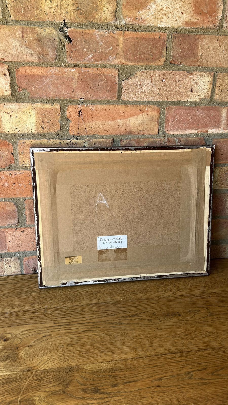 Original Signed & Framed Oil Painting “The Walnut Tree” Little Offley By Sheila Ashton photo buy