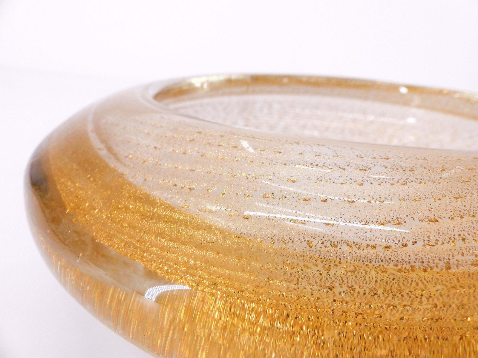 Murano Smoking Set Ashtray And Lighter Tommaso Barbi 1980 photo for sale