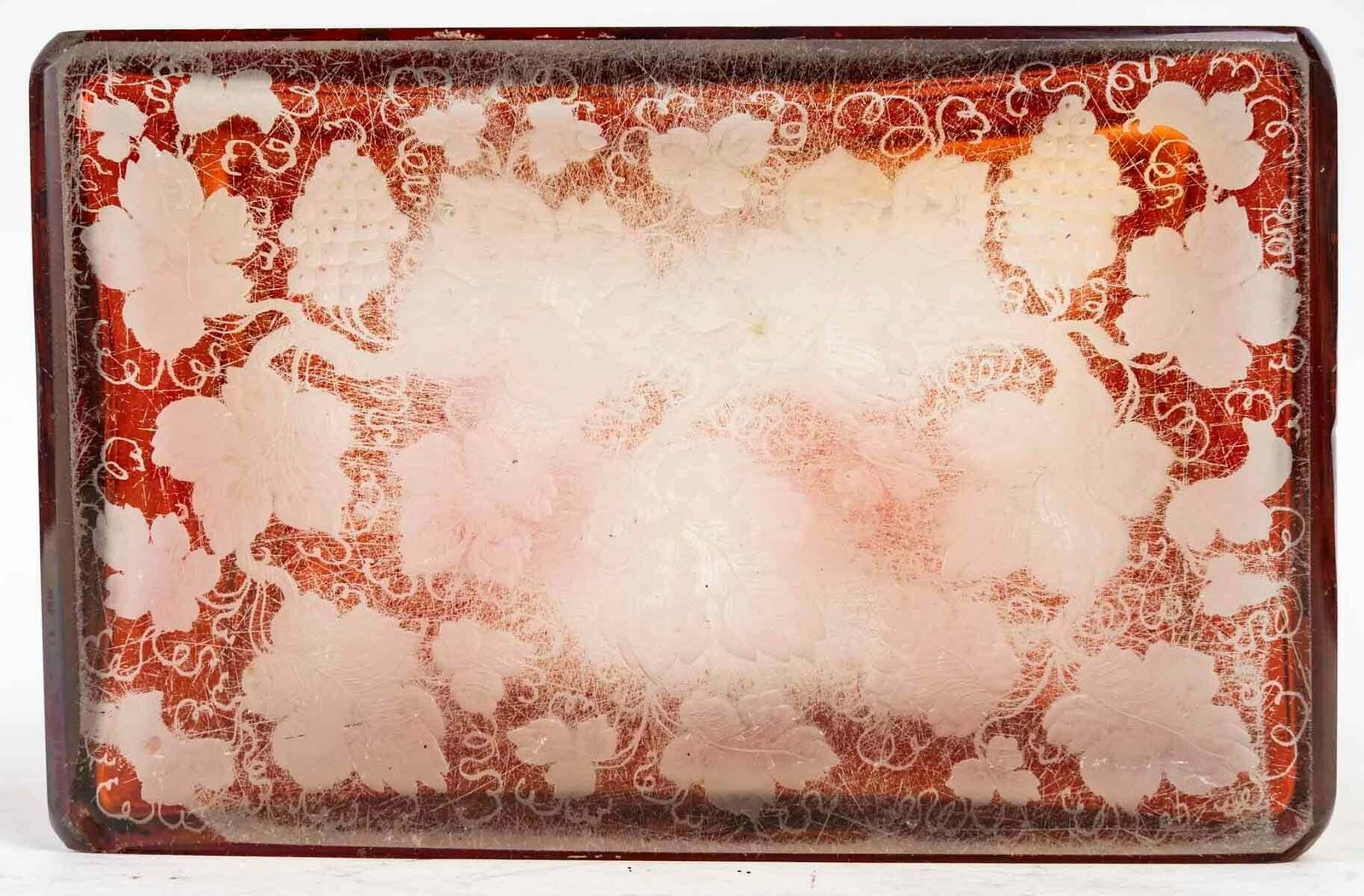 photo furniture Bohemian Cut Crystal Box, 19th Century, Napoleon III Period.