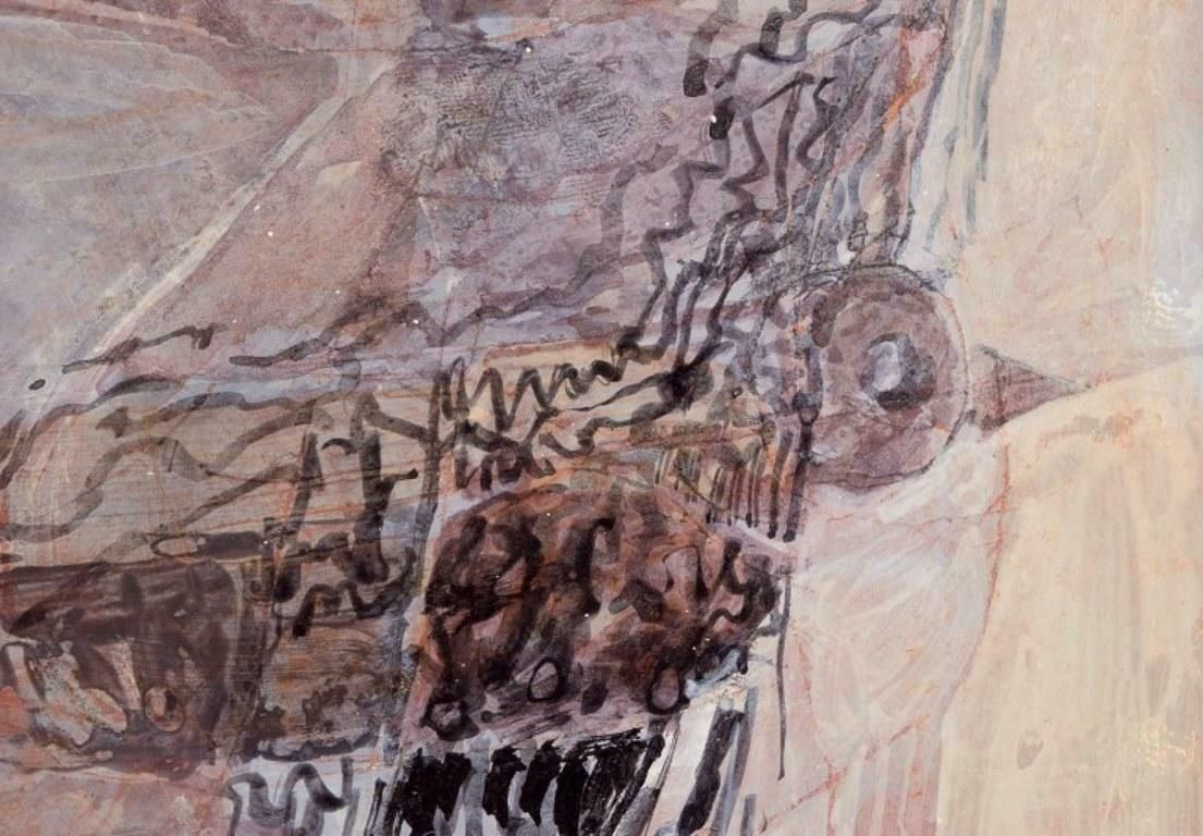 Tadeusz Marya (Teddy) Sempinski. Acrylic On Board. Birds In A Landscape. photo 455.0