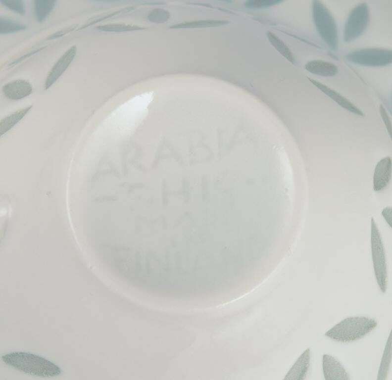 Friedl Kjellberg For Arabia. Set Of Four Coffee Cups With Saucers. photo buy