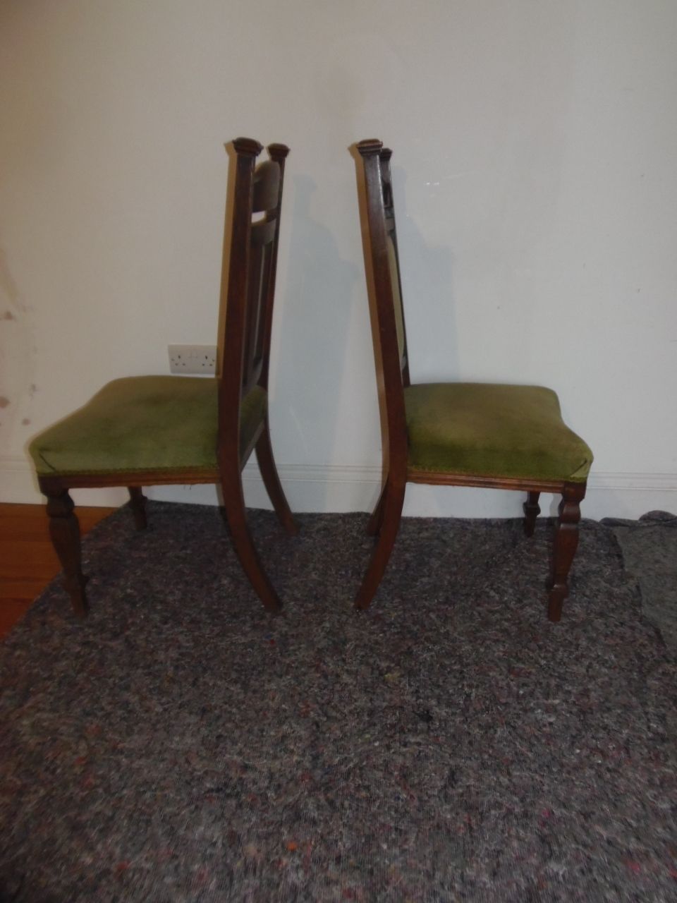Arts And Crafts Set Of Six Chairs  . photo 800.0