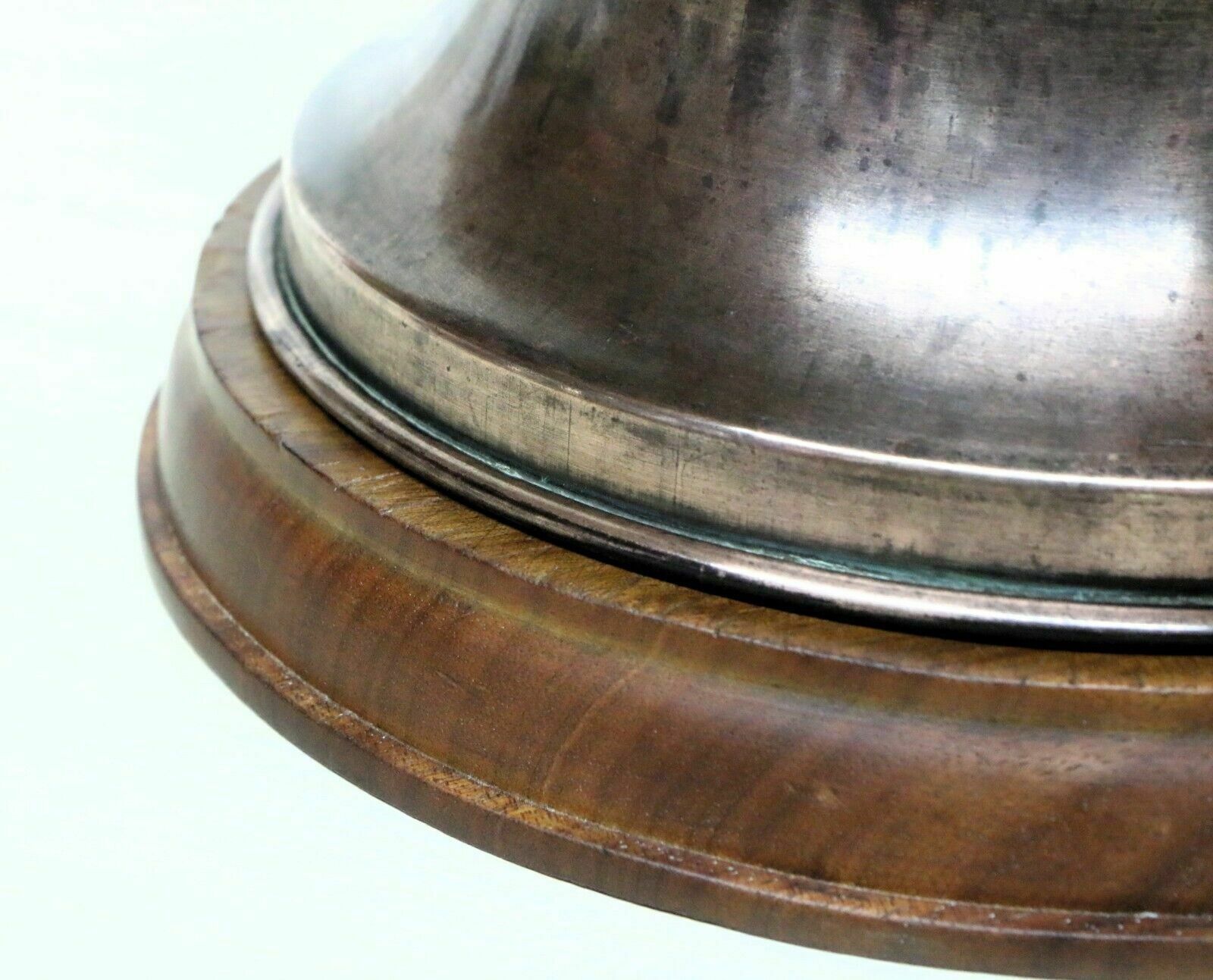 Table Lamp Antique Railway Gas Lamp Copper Top Converted Desk Lamp Unique photo 128.0