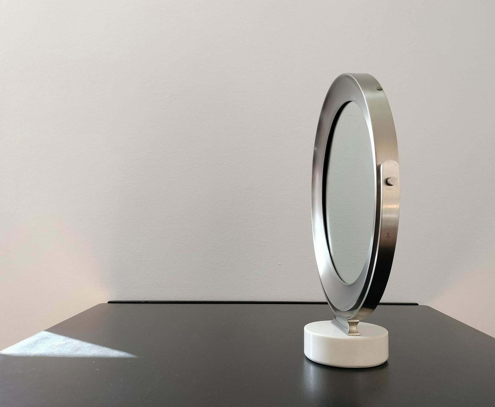 Sergio Mazza Narciso Table Mirror By Artemide 1970s photo buy