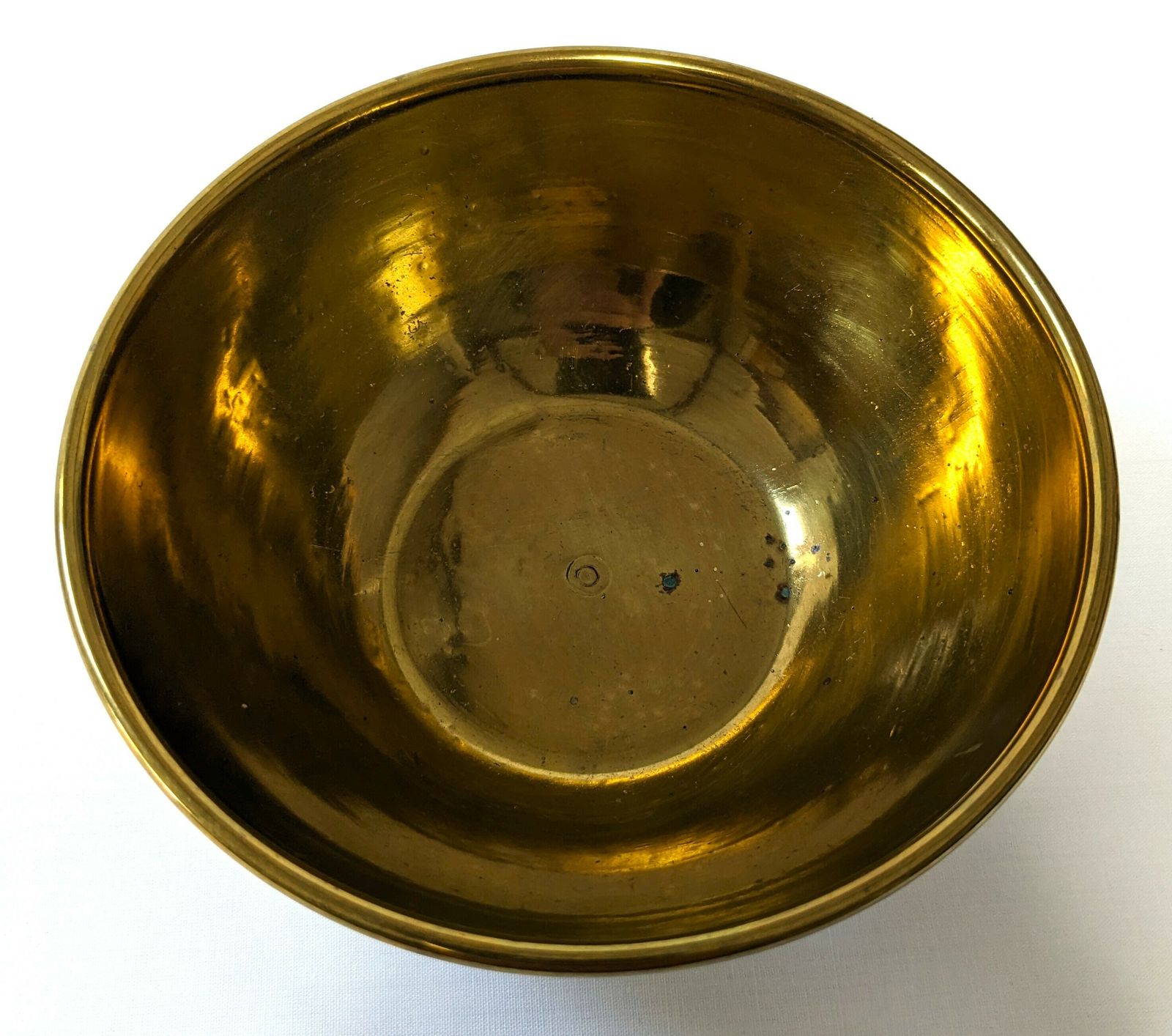photo for sale Pair Of Antique Islamic Middle East Engraved Brass Bowls