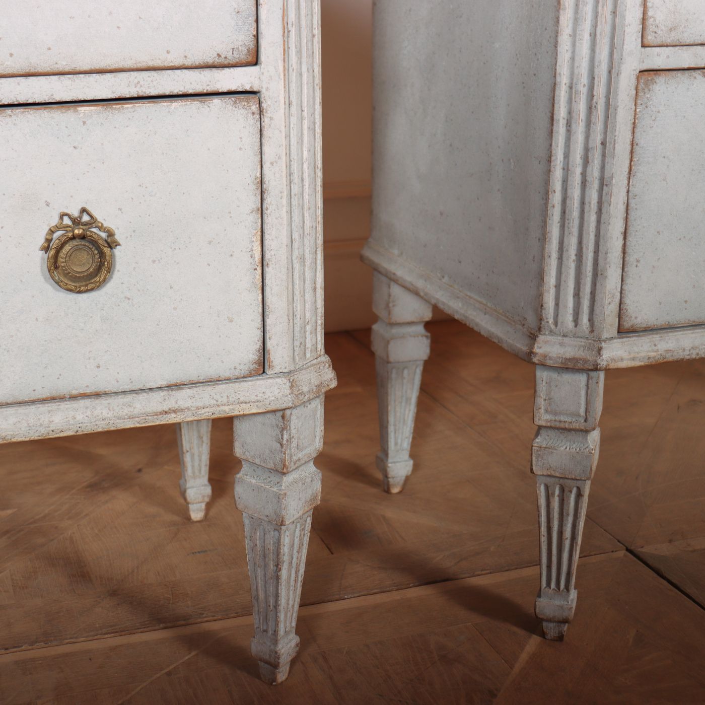 Pair Of Swedish Painted Commodes photo vinterior