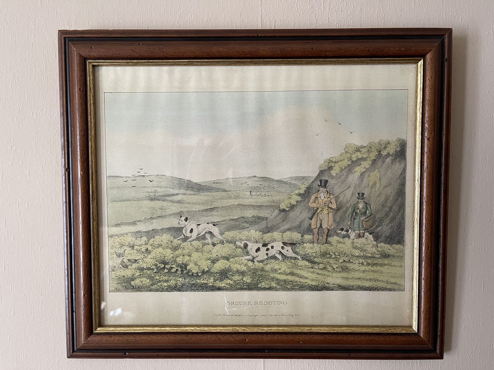 Henry Alken Full Set Of Lithographs From His May 1822 'Four Sporting Subjects' Series photo buy