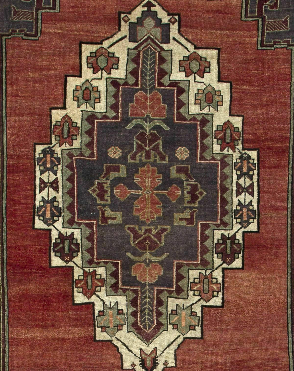 5.3x12.6 Ft Handmade Vintage Turkish Tribal Rug. One Of A Kind Oriental Carpet photo Textiles
