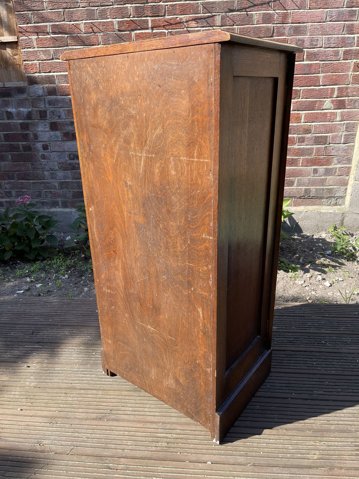 Edwardian Oak Wellington Chest Of Seven Drawers photo vinterior