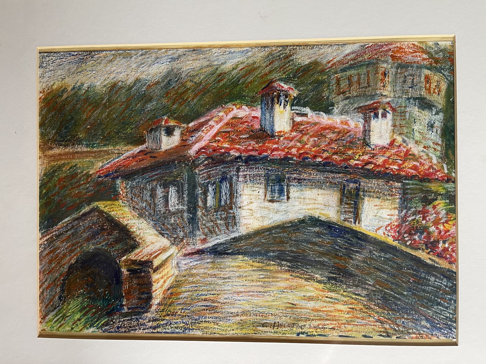 Painting By Georgi Hristov Rubev (1874 1975) photo furniture
