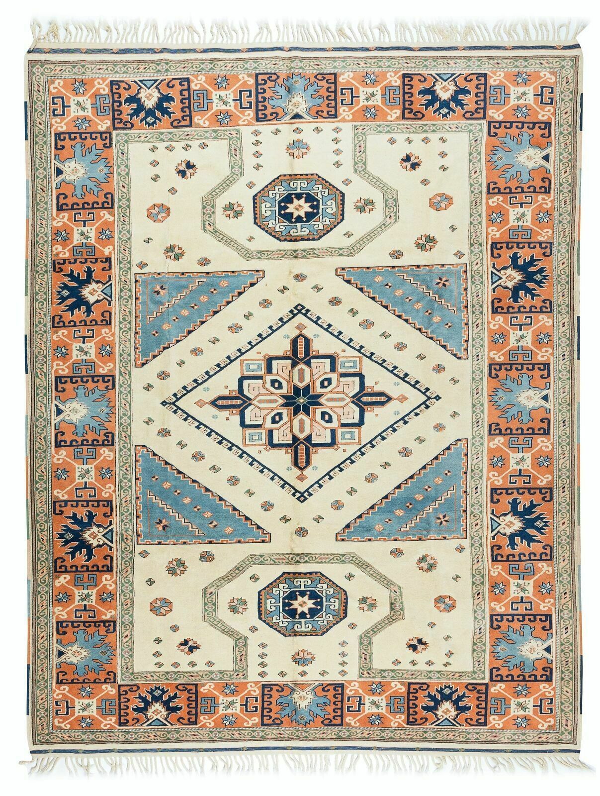 8.2x10.2 Ft Contemporary Turkish Rug, Modern Handmade Carpet, 100% Wool