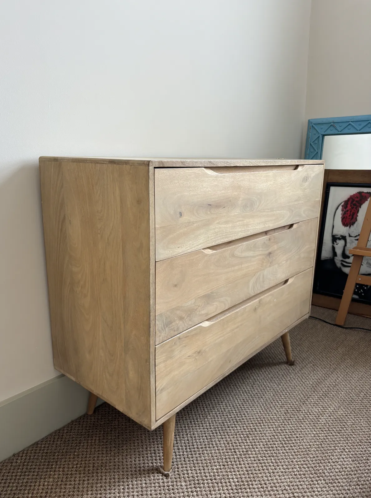 Mango Wood Chest Of Drawers