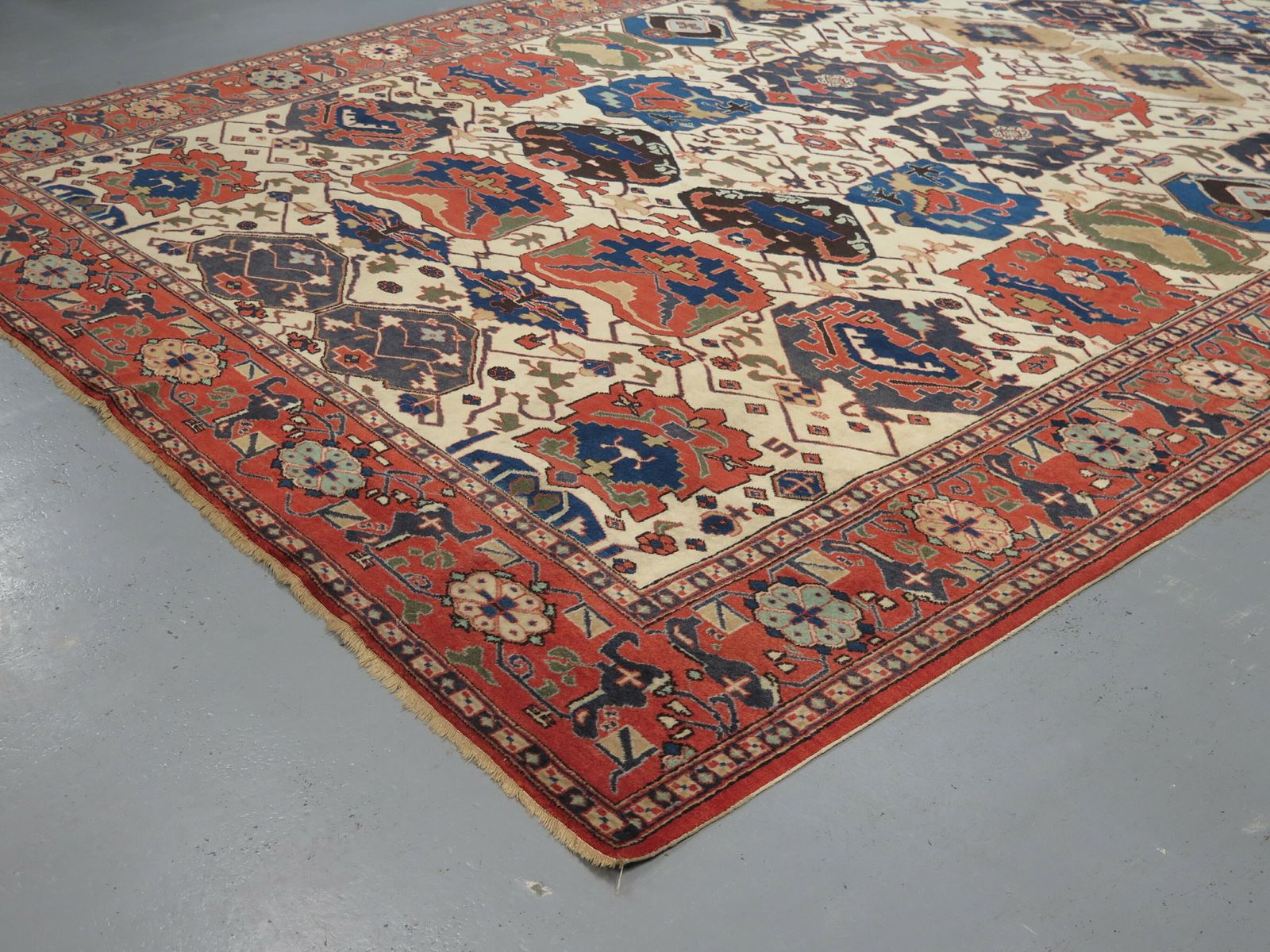 Unusual Azerbaijani Carpet, C. 1930 photo 5400.0