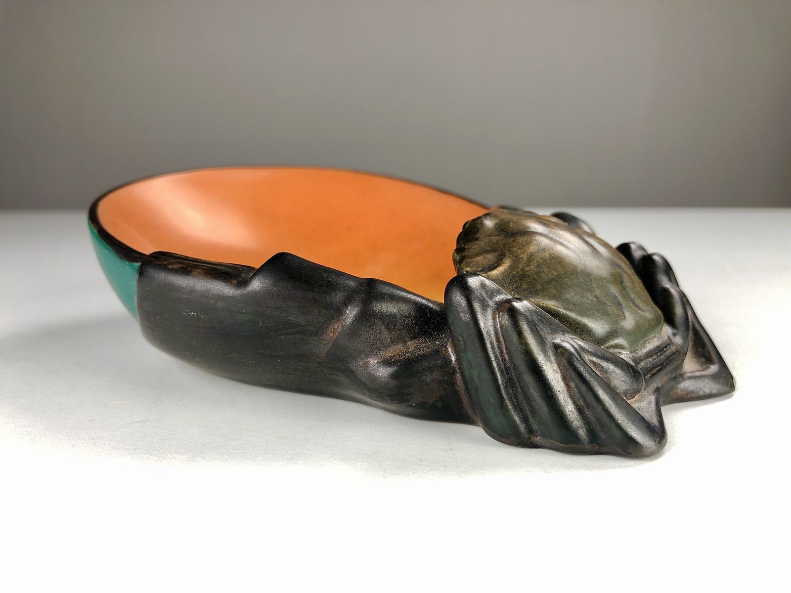 Danish Hand Crafted Art Nouveau Bowl By Georg Jensen For Ipsens Enke photo buy