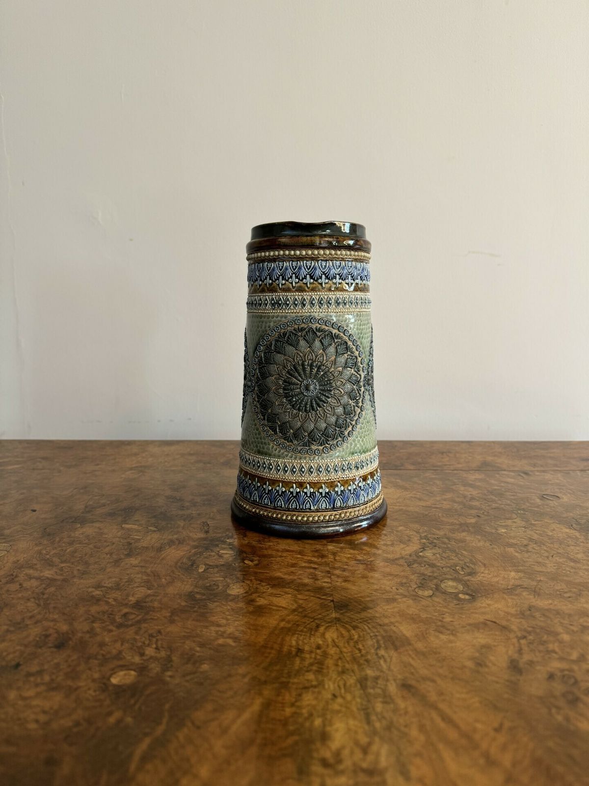 Outstanding Quality Large Antique Doulton Lambeth Jug photo for sale