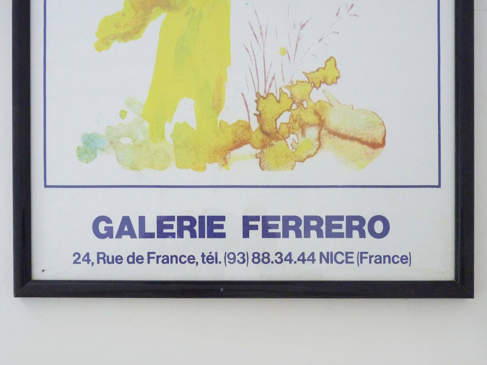 Dali Lithographic Poster   Galerie Ferrero By Salvador Dali, 1976 photo Art