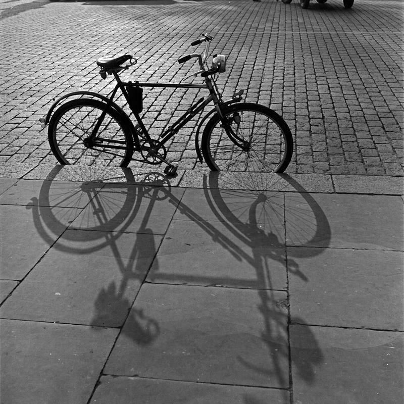 Karl Heinrich Lämmel A Bicycle With Its Shadow In The Autumn, 1930 Limited σymo Edition, Copy 1 Of 50 1930