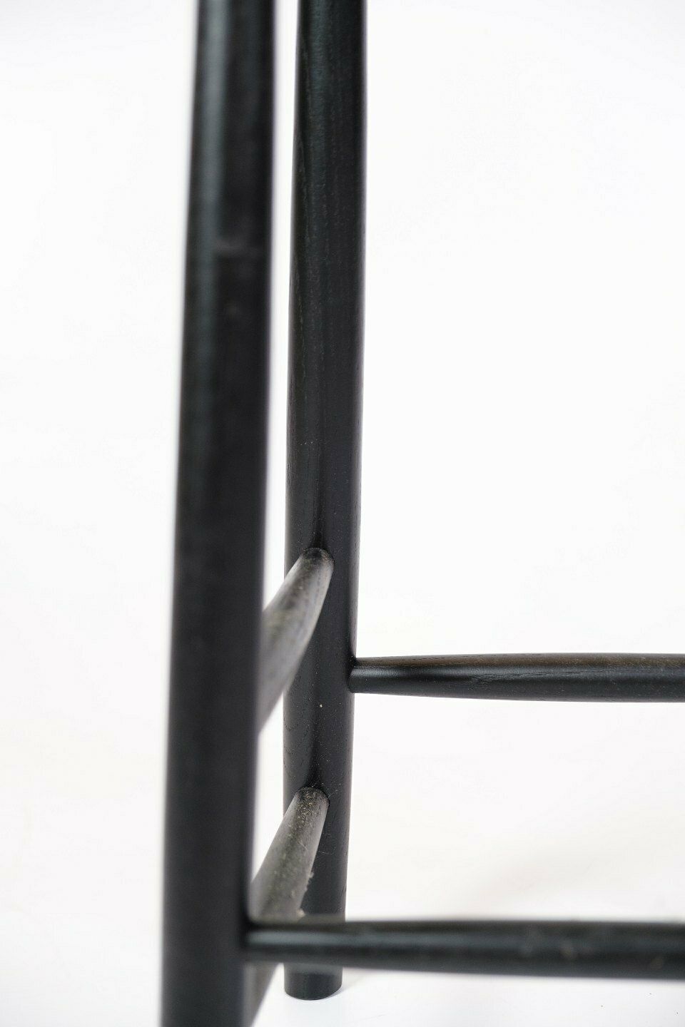 Bar Chair Model J165b In Black Lacquered Wood  By Jørgen Bækmark  For Fdb Furniture photo 295.0